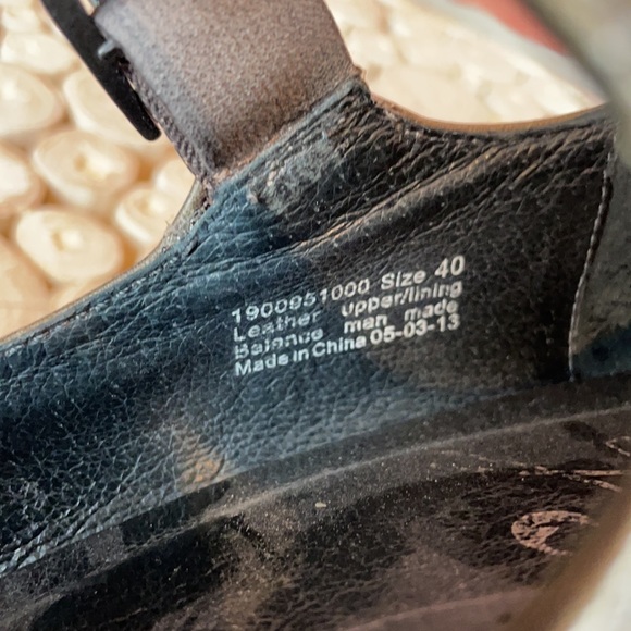 Dansko Fanny Studded Gray and Brown Taupe Maryjane Wedge 9.5 - Picture 13 of 16